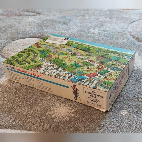 1989 Where's Waldo? Safari Park puzzle - Picture 4 of 8